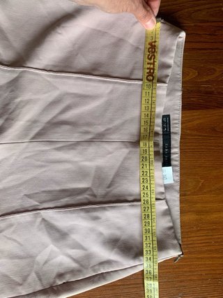 Shorts a vita alta rosa cipria da donna Zara Basic