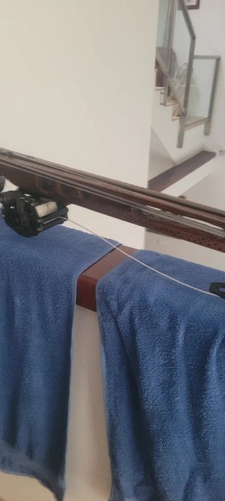 Arpón de pesca submarina de madera de iroco de 160