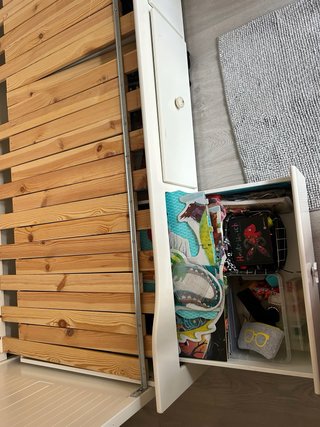 REGALO Cama nido madera 90cm con tres cajones