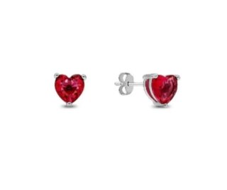 Pendientes Corazón Plata