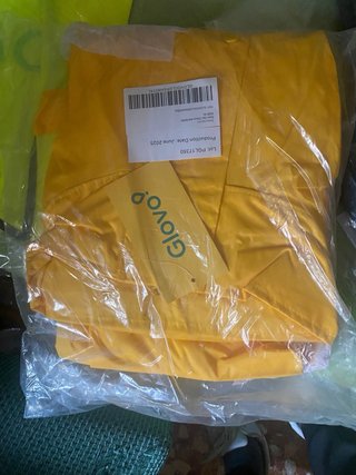Mochila Glovo CV688 Incluye tambien guantes
