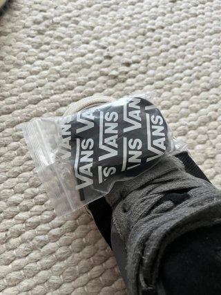 Zapatillas Vans Negras y Grises