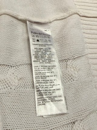 Jersey Pedro del Hierro Cuello Pico Talla L