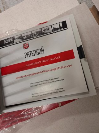 Impresora  pruebas Paterson Prensa de contactos