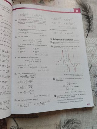 Matemàtiques 2 batxillerat