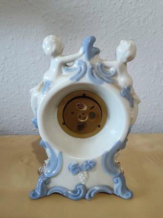 Reloj Despertador Porcelana Japonesa Vintage