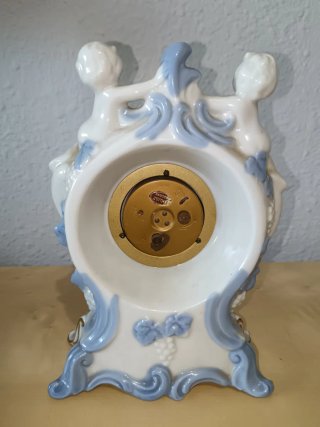 Reloj Despertador Porcelana Japonesa Vintage