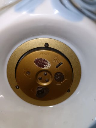 Reloj Despertador Porcelana Japonesa Vintage