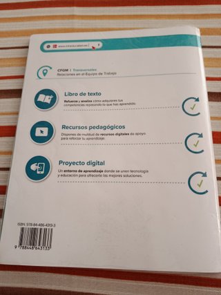 Relaciones en el equipo de trabajo Grado Medio