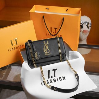 Bolso de piel Saint Laurent para mujer