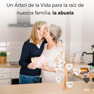 WONDEE árbol vida personalizado decoración