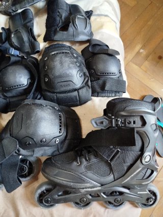 Kit Patinaje Oxelo: Casco, Protecciones y Patines