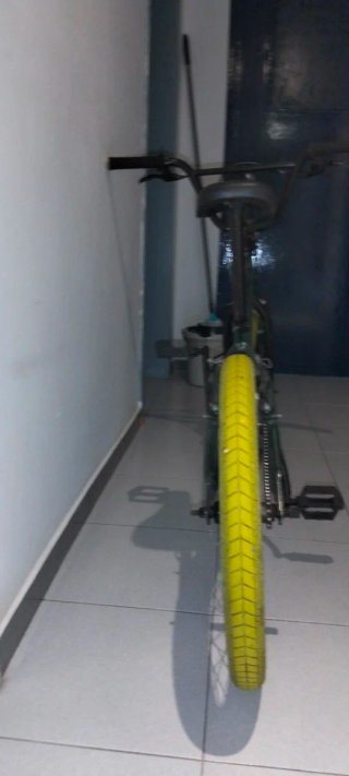 Bicicleta BMX Decathlon Verde