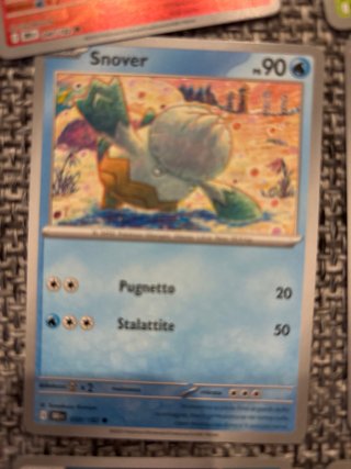 Carte Pokémon Torchic, Dwebble, Starmie, Snover, H