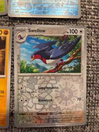 Carte Pokémon Torchic, Dwebble, Starmie, Snover, H