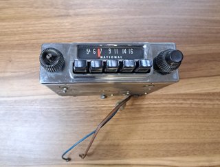 Autoradio National CR-1533 Vintage Anni 60