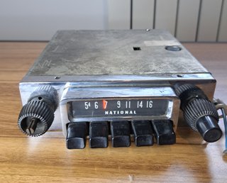 Autoradio National CR-1533 Vintage Anni 60