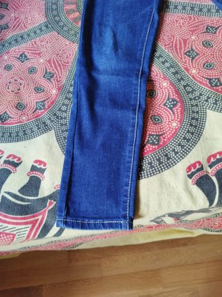 Pantalón vaquero mujer azul