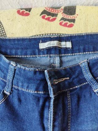 Pantalón vaquero mujer azul