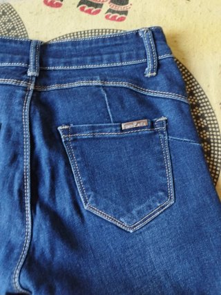 Pantalón vaquero mujer azul