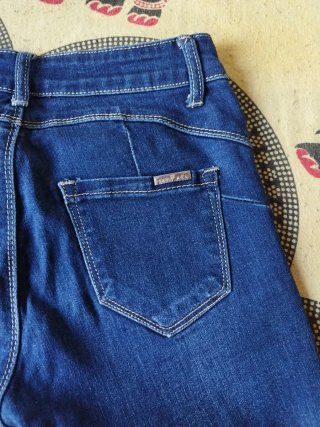 Pantalón vaquero mujer azul