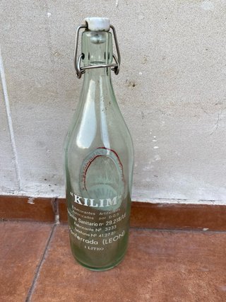 Botella Gaseosa Kilim Vintage