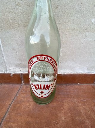Botella Gaseosa Kilim Vintage