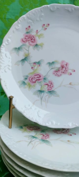 ⚜️ Vajilla Antigua de Porcelana de Limoges