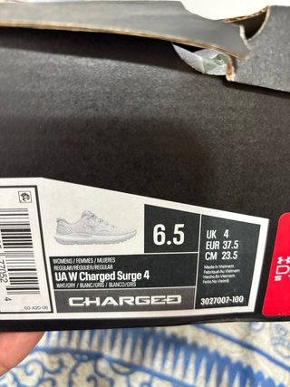 Zapatillas Under Armour Blancas