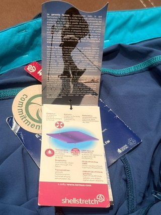 Pantalón Ternua Mujer XL Azul Turquesa