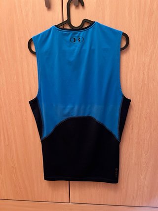 Camiseta sin mangas Under Armour Azul Talla M