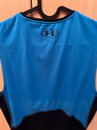 Camiseta sin mangas Under Armour Azul Talla M