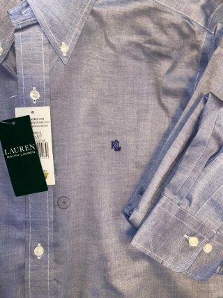 Camicia Ralph Lauren Uomo Blu