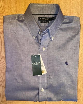 Camicia Ralph Lauren Uomo Blu