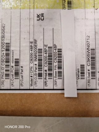 Switch Cisco 9200-48P