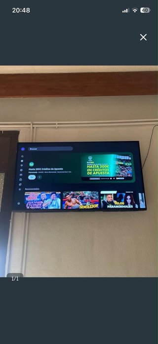 TV LG 55 Negra