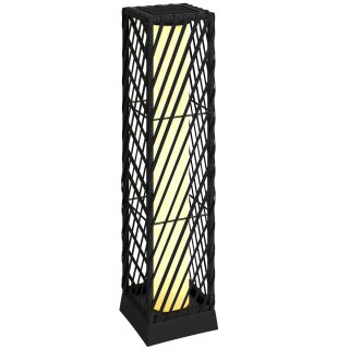 Farola Solar Ratán Exterior