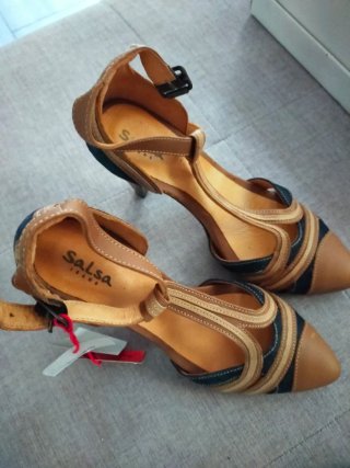 Zapatos Salsa Jeans Piel Talla 37