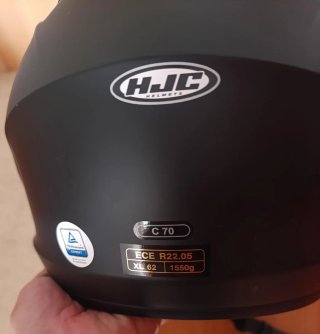 Casco Moto HJC Negro