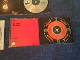 Lote 3 CDs John Coltrane Jazz