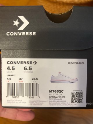 Converse Chuck Taylor All Star Unisex Talla 37