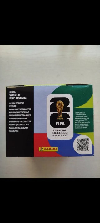 Para Alberto 2 Cajas Cromos Mundial FIFA 2026 Pani