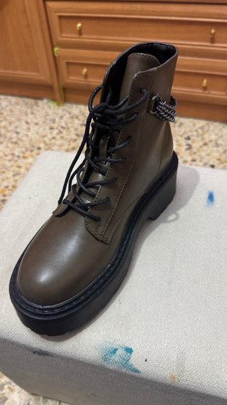 Botas Only Talla 38 Verde Militar