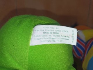 Epi y Blas parlanchines peluches