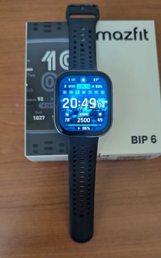 Amazfit Bip 6 Smartwatch Negro