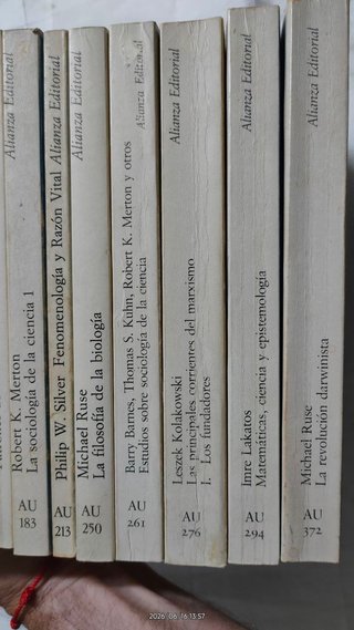 Colección ciencias, biología, filosofía,sociologia