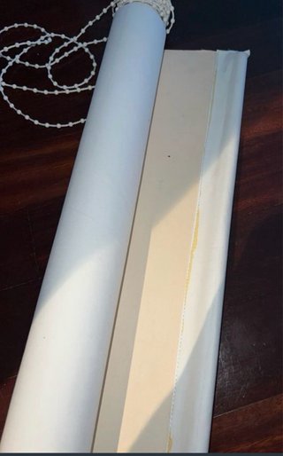 Estor enrollable blanco