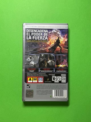 Star Wars: El Poder de la Fuerza PSP Platino