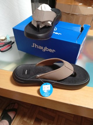 Chanclas J'hayber Marrones y Negras