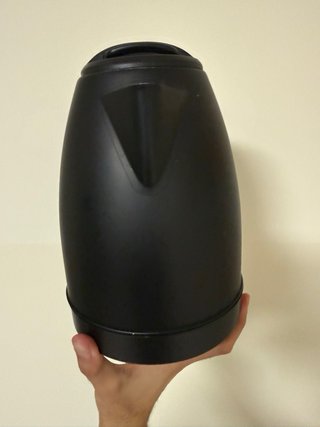 Hervidor eléctrico Kasanova negro – 1,8L